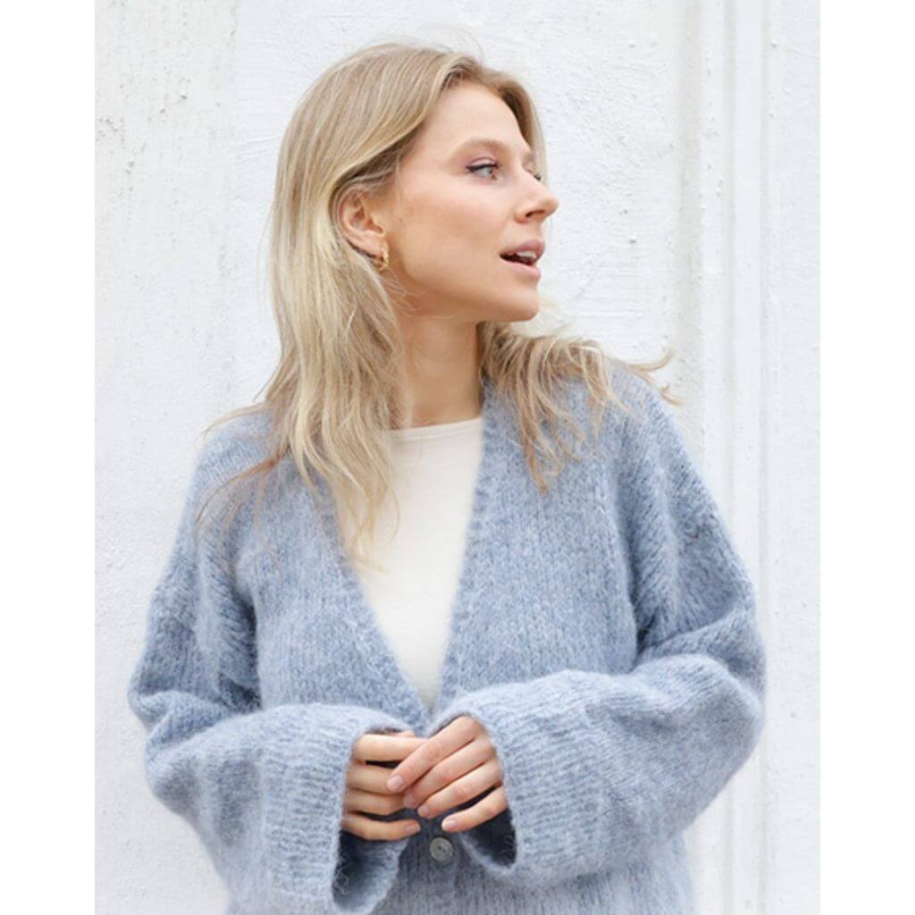 Drops Damen Jacke Open Sky Cardigan Strickanleitung - Drops (PDF) Lieblingsgarn