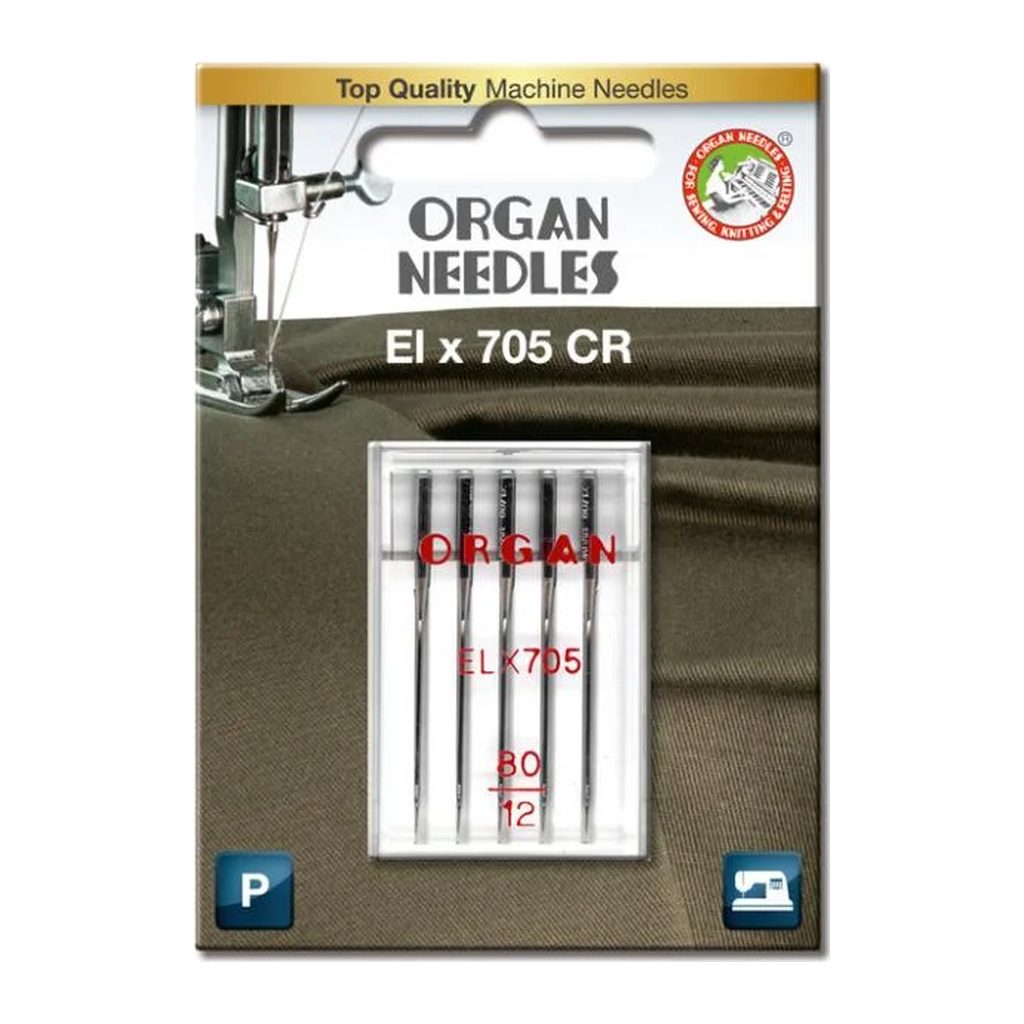 Organ Needles Organ EL x 705 PB, Farbe 80 – Metall bei Lieblingsgarn