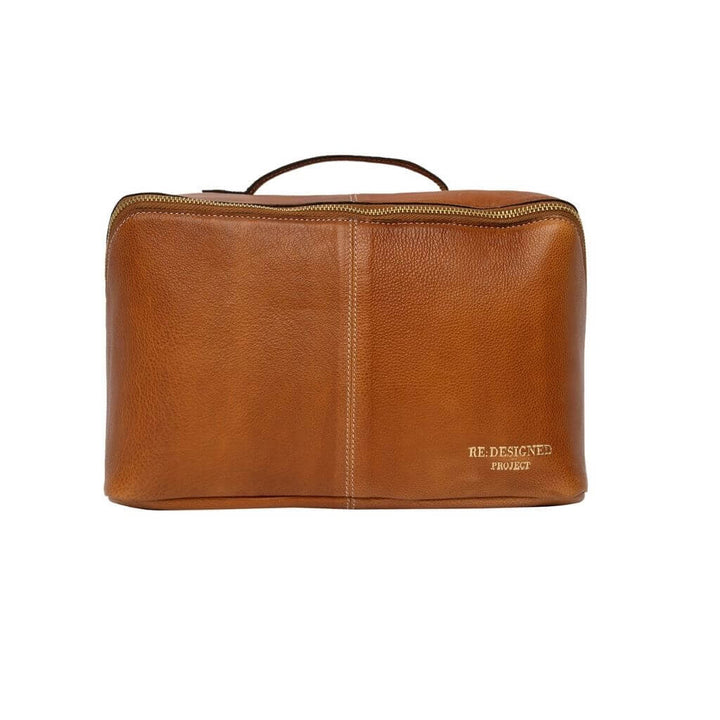 Re:Designed Burned Tan/Gold Re:Designed große Garntasche Project 10 Lieblingsgarn