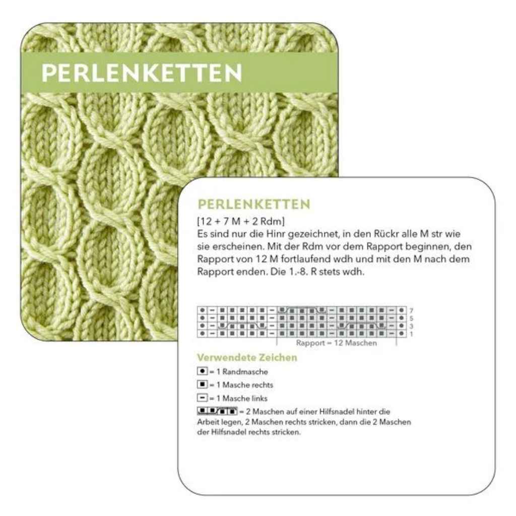 Topp DIY -  66x Strickmuster Kartenset