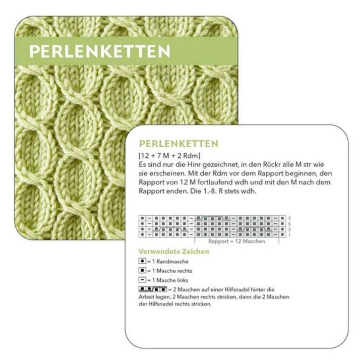Topp DIY -  66x Strickmuster Kartenset