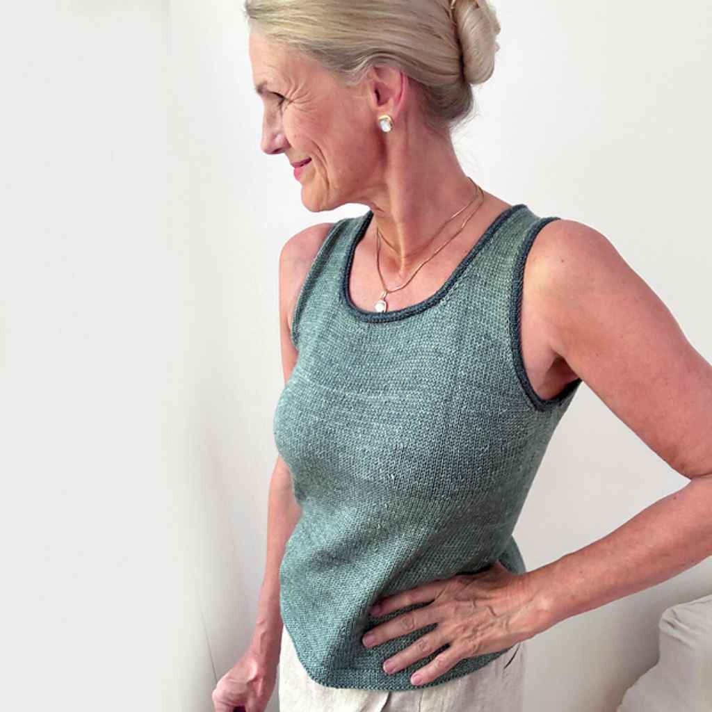 Hinterm Stein Pattern Top 2Basic Top Strickanleitung - Hinterm Stein (PDF) Lieblingsgarn