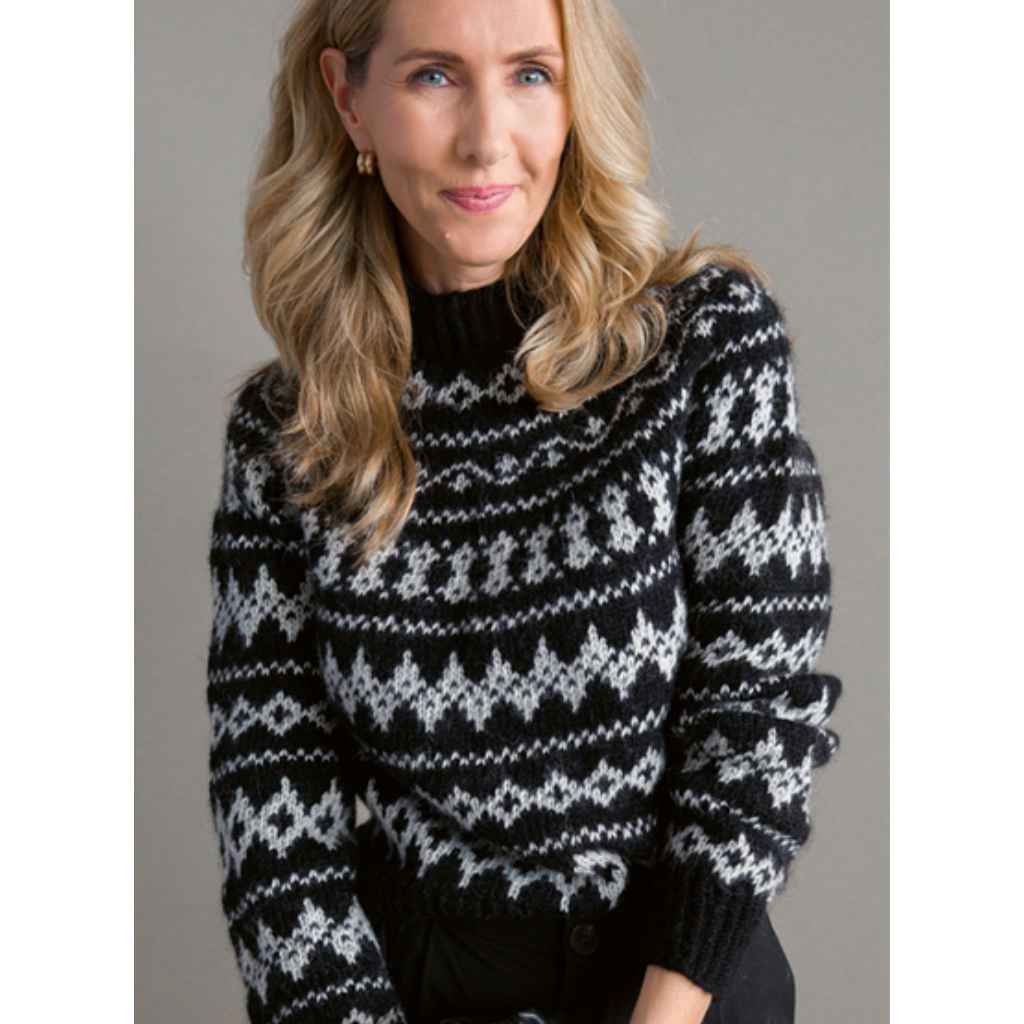 Nordic-Pullover Brigitte No.2 Modell 63 Strickanleitung - Lana Grossa (Heft)
