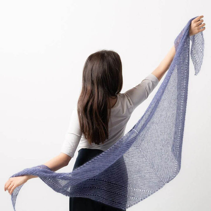 Pascuali Pattern Tuch Striped Feather Strickanleitung - Pascuali (PDF) Lieblingsgarn