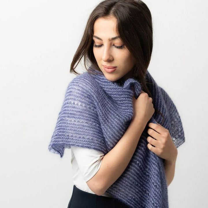 Pascuali Pattern Tuch Striped Feather Strickanleitung - Pascuali (PDF) Lieblingsgarn