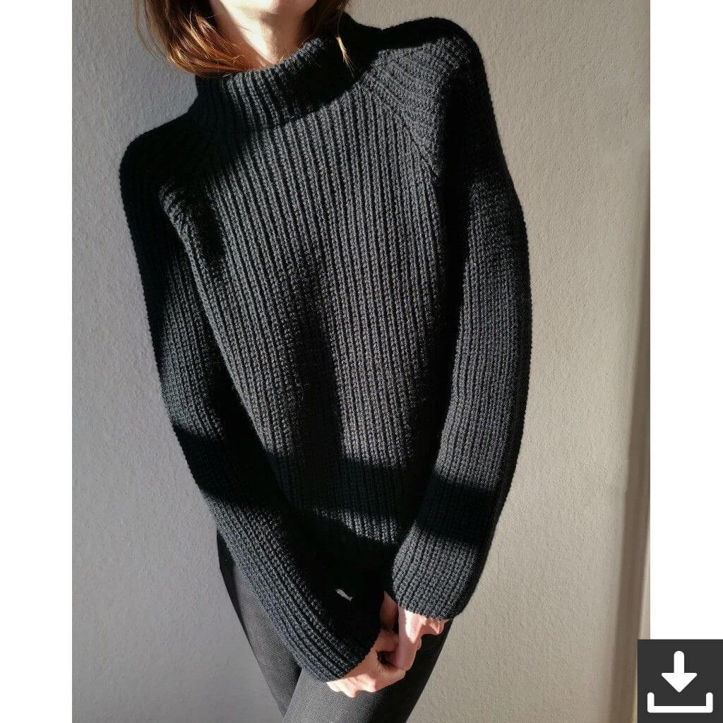 Paula Strickt Raglanpullover JURI Sweater Strickanleitung - Paula strickt (PDF) Lieblingsgarn