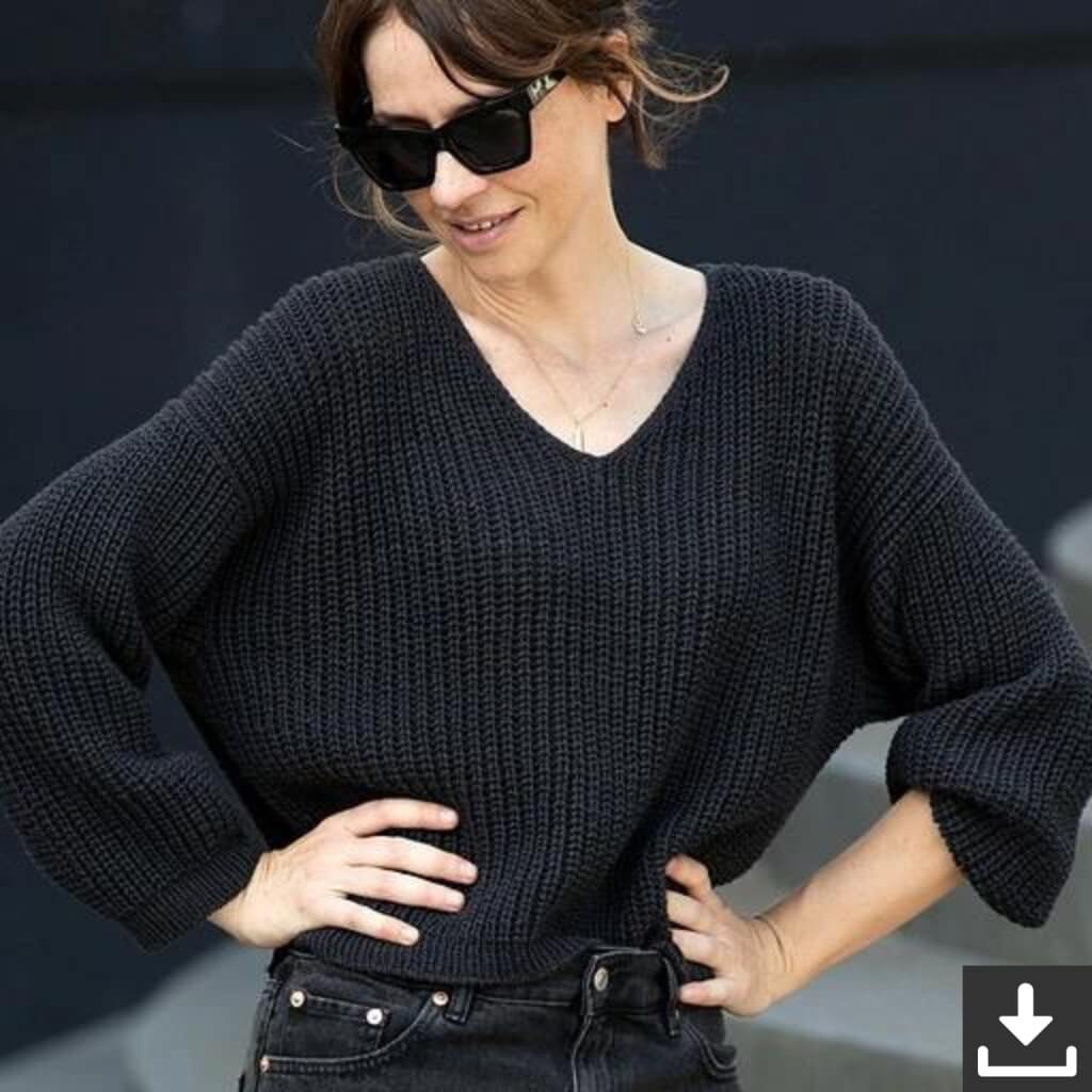 Paula Strickt Paula strickt NEVER ENDING STORY Sweater (PDF) Lieblingsgarn