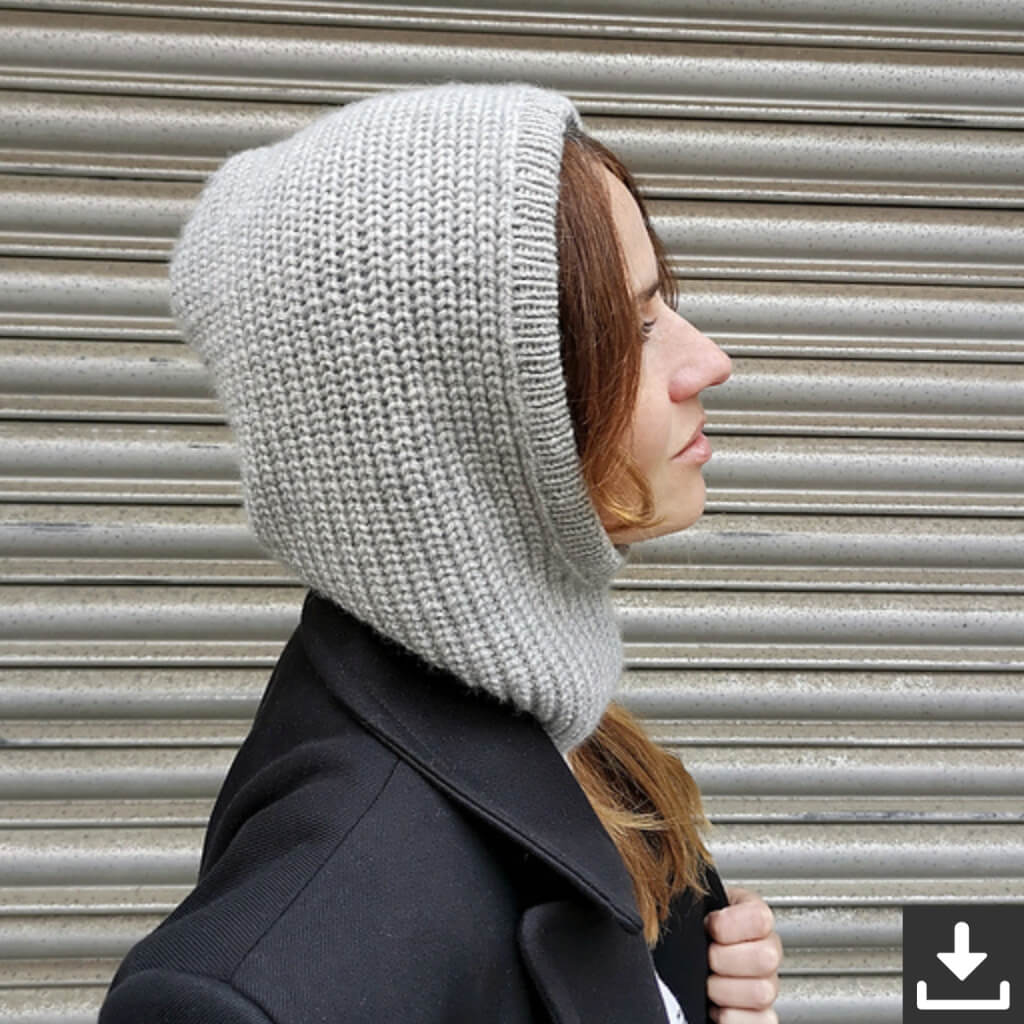 Paulastrickt Pattern Kapuze NOMAD Hood Strickanleitung - Paulastrickt (PDF) Lieblingsgarn