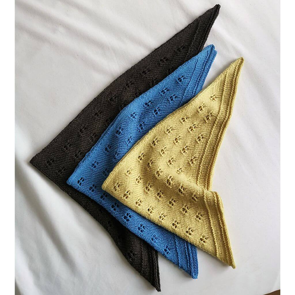 Holly Bandana Strickanleitung - Paulastrickt (PDF)