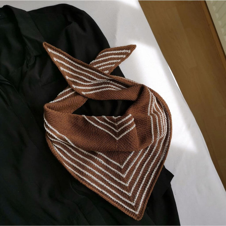 I love stripes Bandana Strickanleitung - Paulastrickt (PDF)