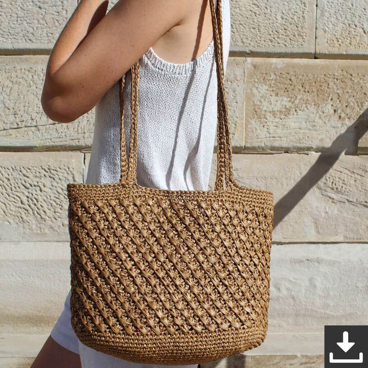 Riviera Tasche Häkelanleitung - Paulastrickt (PDF)