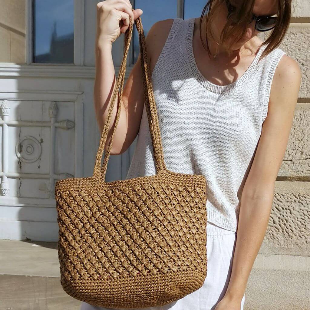 Riviera Tasche Häkelanleitung - Paulastrickt (PDF)