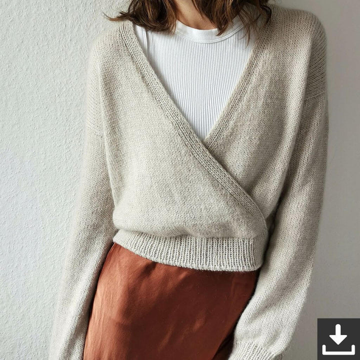 Sofie Sweater Strickanleitung - Paula strickt (PDF)