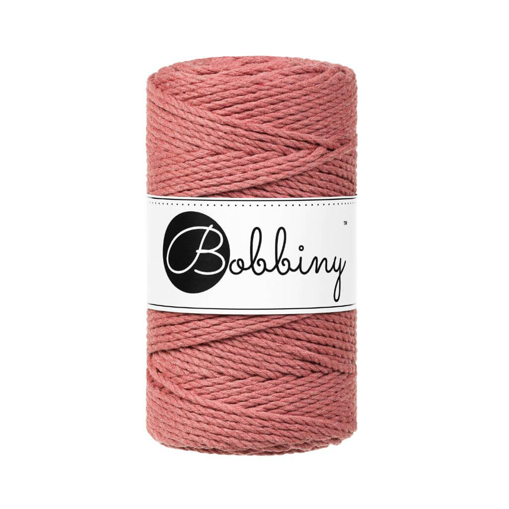 Bobbiny Peony Bobbiny Makramee Garn 3mm gedreht Lieblingsgarn