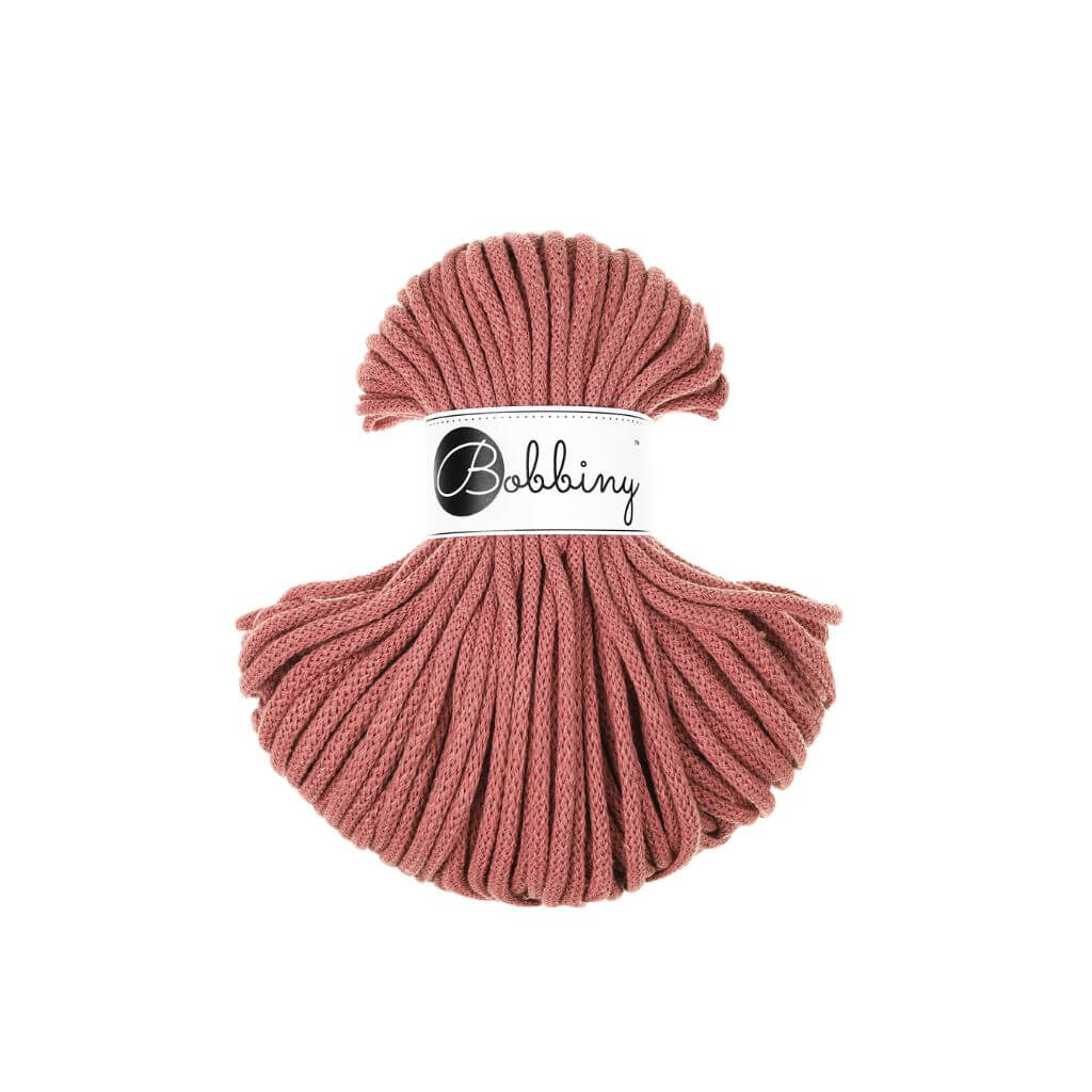 Bobbiny Makrameegarn Peony Bobbiny Premium Kordel 5 mm x 50 m Lieblingsgarn