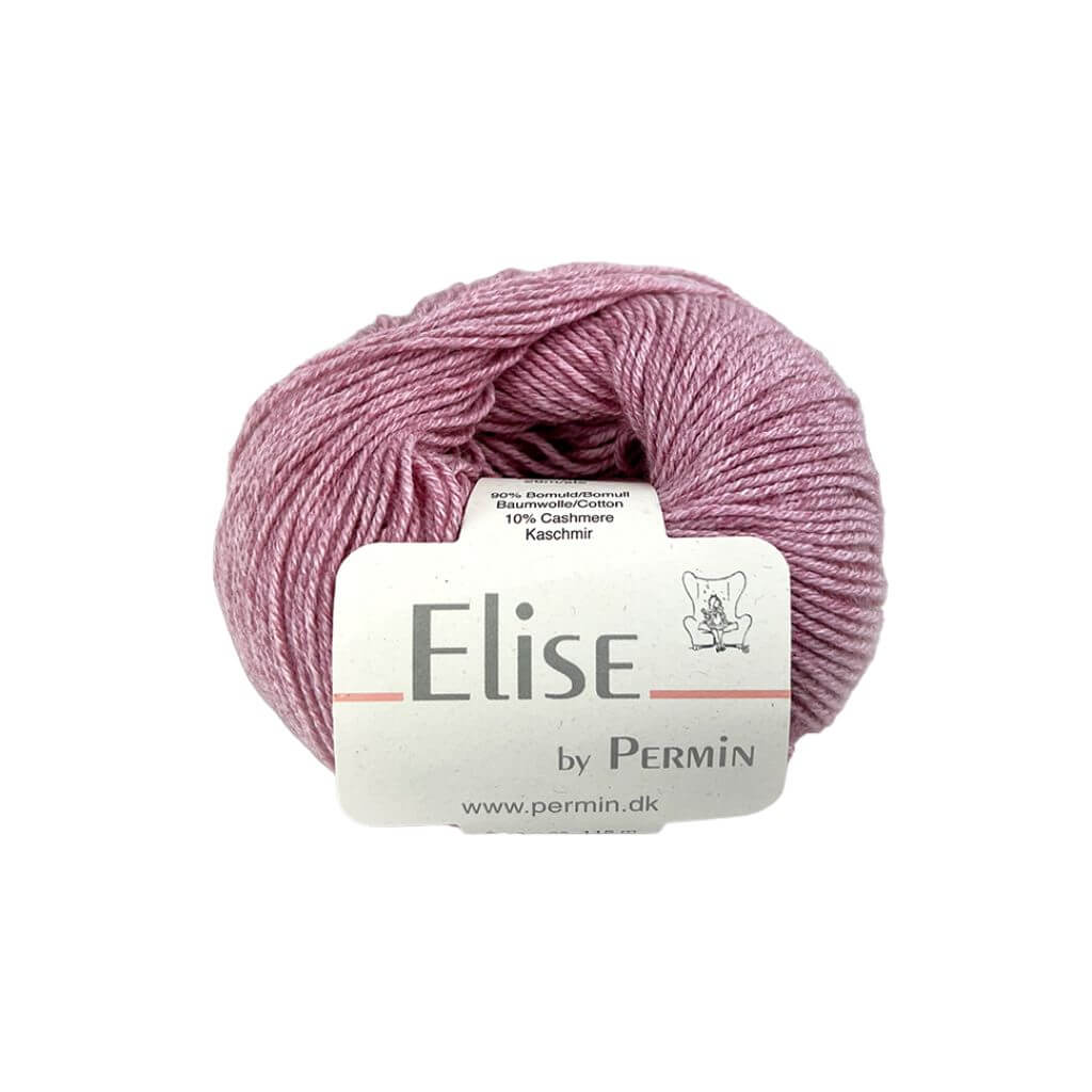 Permin Elise, Farbe 06 Pink – Kaschmir und Stricken.Baumwolle bei Lieblingsgarn