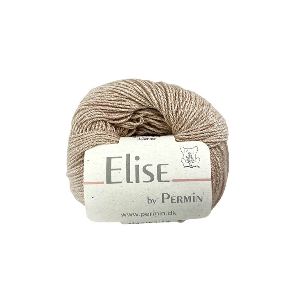 Permin Elise, Farbe 11 Leinen – Kaschmir und Stricken.Baumwolle bei Lieblingsgarn