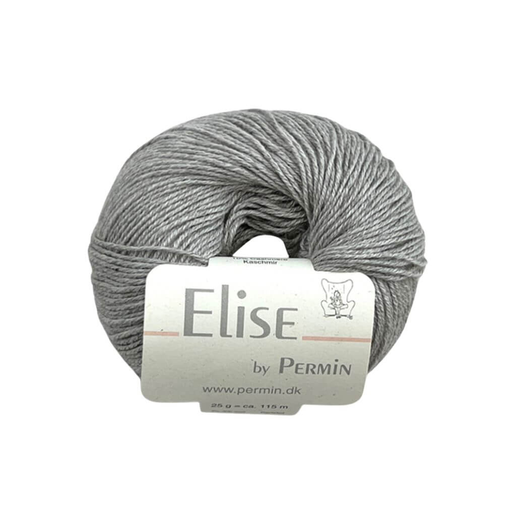 Permin Elise, Farbe 31 Nebel – Kaschmir und Stricken.Baumwolle bei Lieblingsgarn