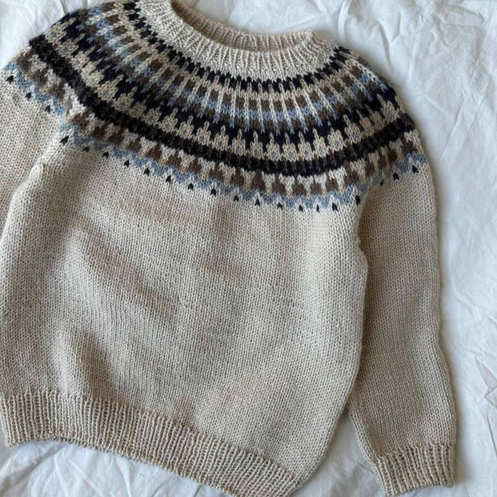 PetiteKnit Pattern Kinderpullover Celeste Sweater Junior Strickanleitung - PetiteKnit (Heft) Lieblingsgarn