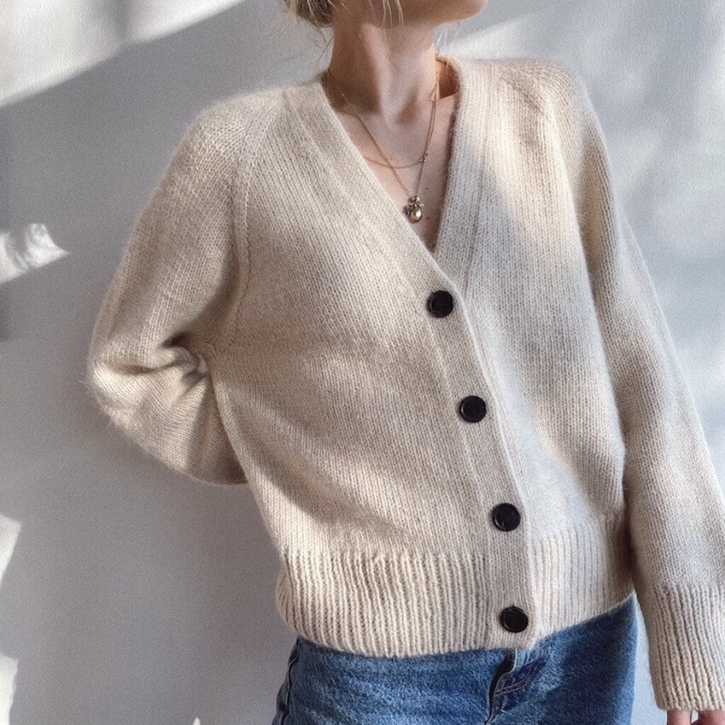 PetiteKnit Pattern Champagne Cardigan Strickanleitung - PetiteKnit (Heft) Lieblingsgarn