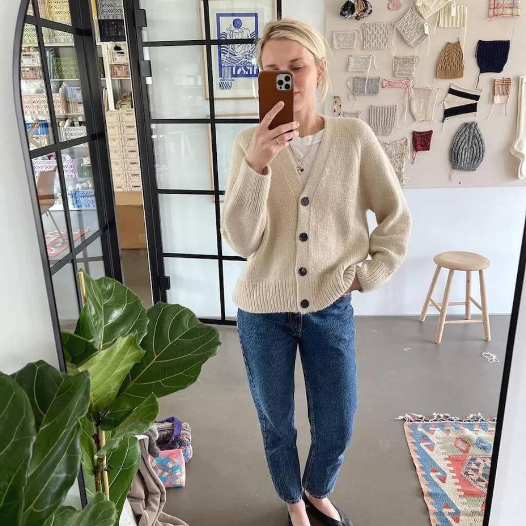 PetiteKnit Champagne Cardigan Strickanleitung - PetiteKnit (Heft) Lieblingsgarn