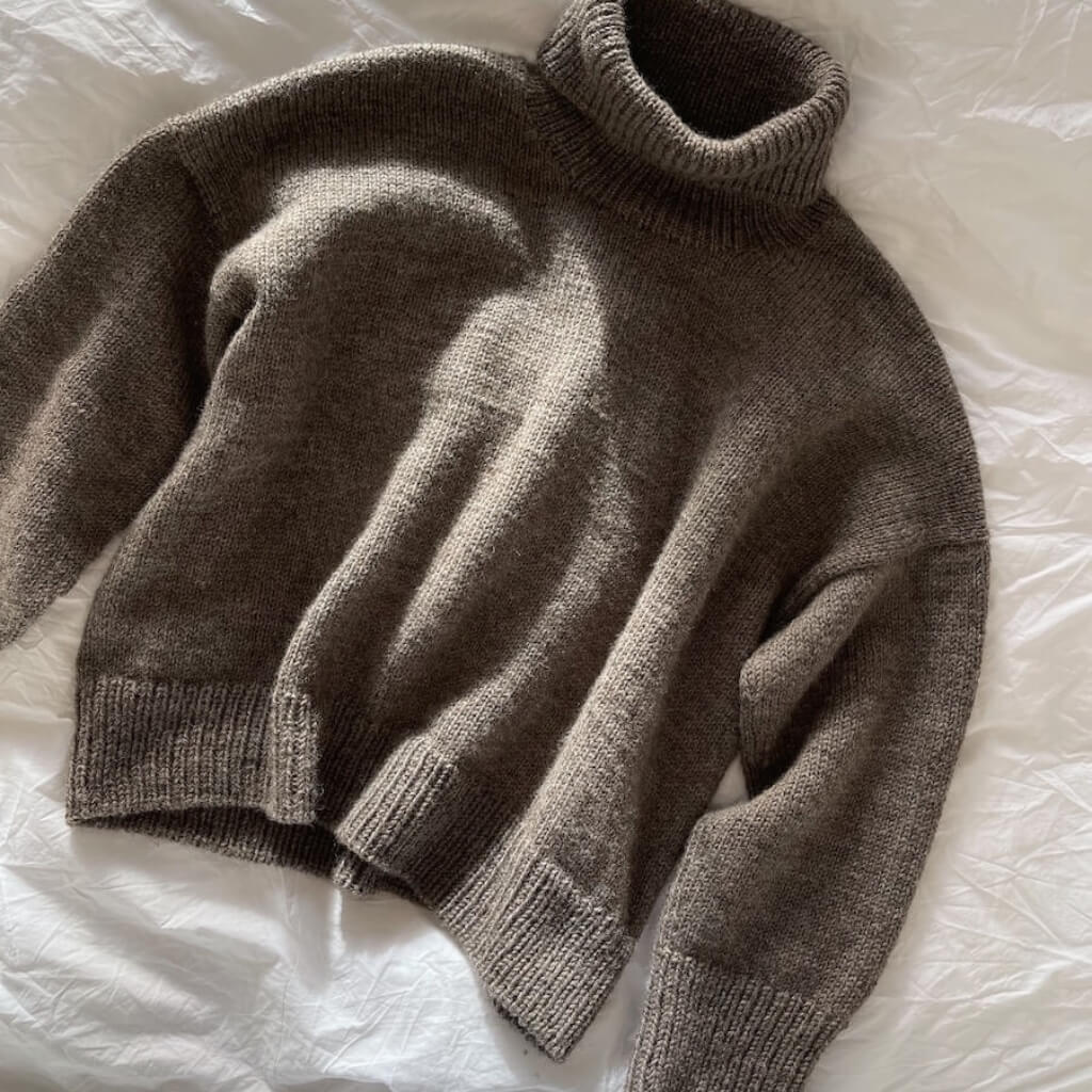 PetiteKnit Pullover Chestnut Sweater Strickanleitung - PetiteKnit (Heft) Lieblingsgarn
