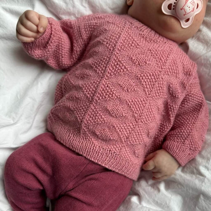 PetiteKnit Pullover Esther Sweater Baby Strickanleitung - PetiteKnit (Heft) Lieblingsgarn