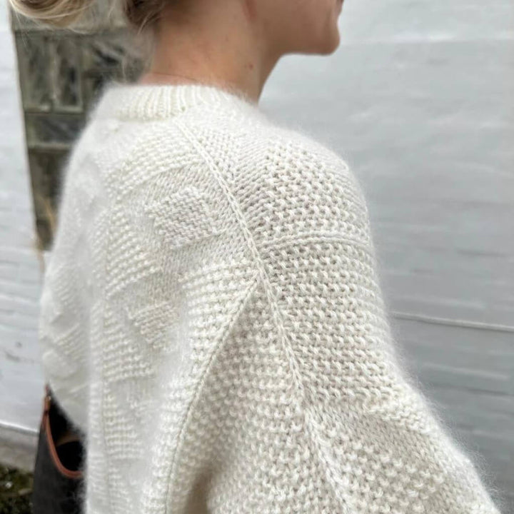 PetiteKnit Damen Pullover Esther Sweater Strickanleitung - PetiteKnit (Heft) Lieblingsgarn