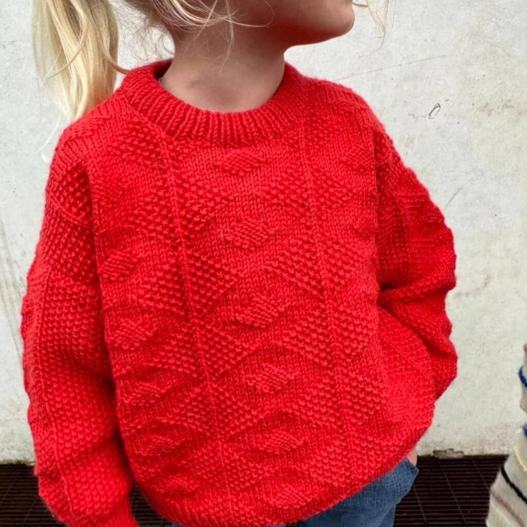 PetiteKnit Pattern Pullover Esther Sweater Junior Strickanleitung - PetiteKnit (Heft) Lieblingsgarn