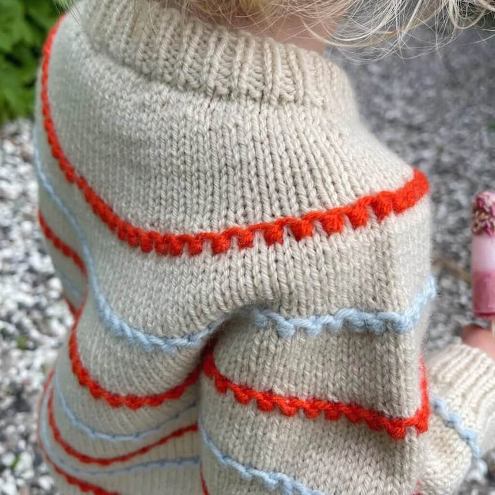PetiteKnit Pattern Kinder Pullover Festival Sweater Strickanleitung - PetiteKnit (Heft) Lieblingsgarn