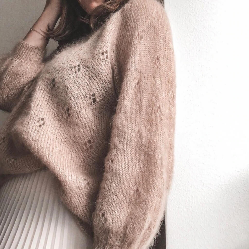 PetiteKnit Pattern Damen Pullover Fortune Sweater  Strickanleitung - PetiteKnit (Heft) Lieblingsgarn