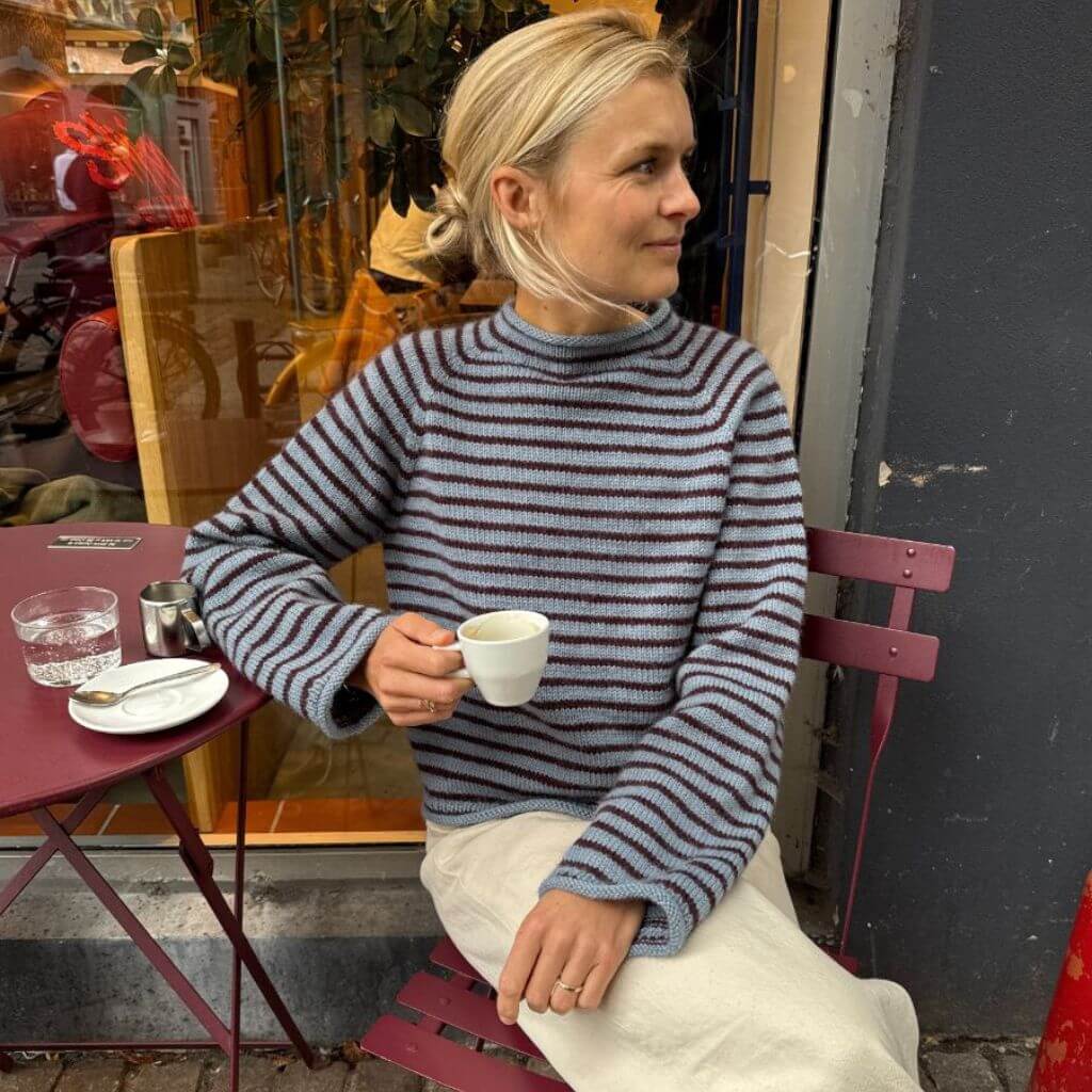 PetiteKnit PetiteKnit Frankie Sweater Strickanleitung - PetiteKnit (Heft) Lieblingsgarn