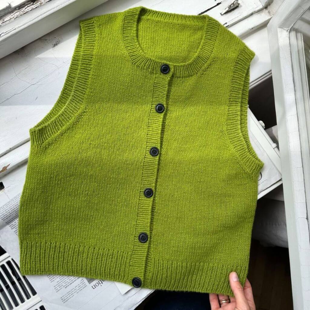PetiteKnit Pattern Maggie Vest Top Strickanleitung - PetiteKnit (Heft) Lieblingsgarn