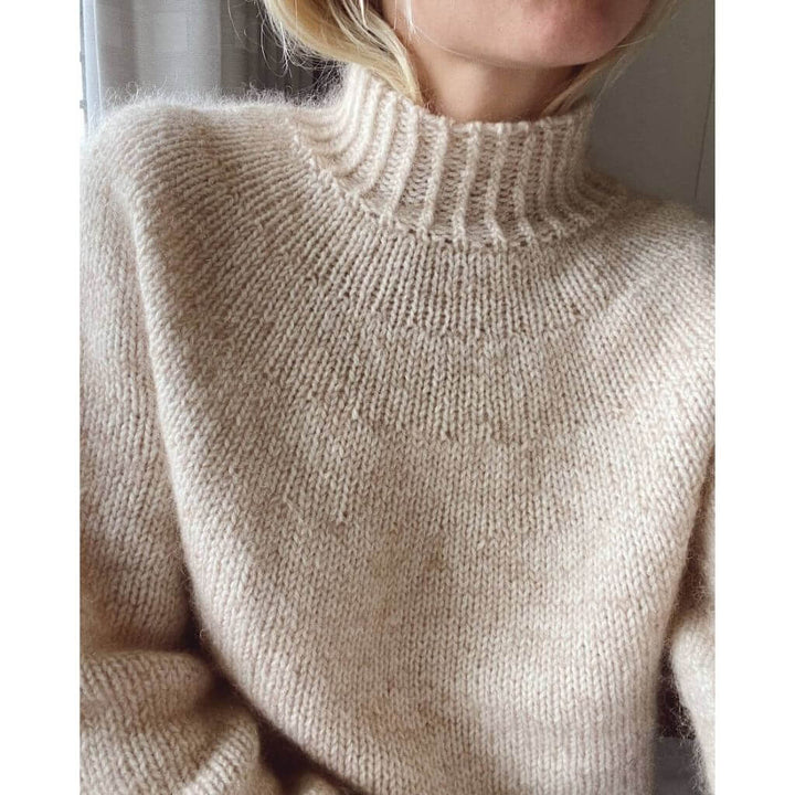 PetiteKnit Pattern Damen Pullover Novice Sweater Strickanleitung - PetiteKnit (Heft) Lieblingsgarn