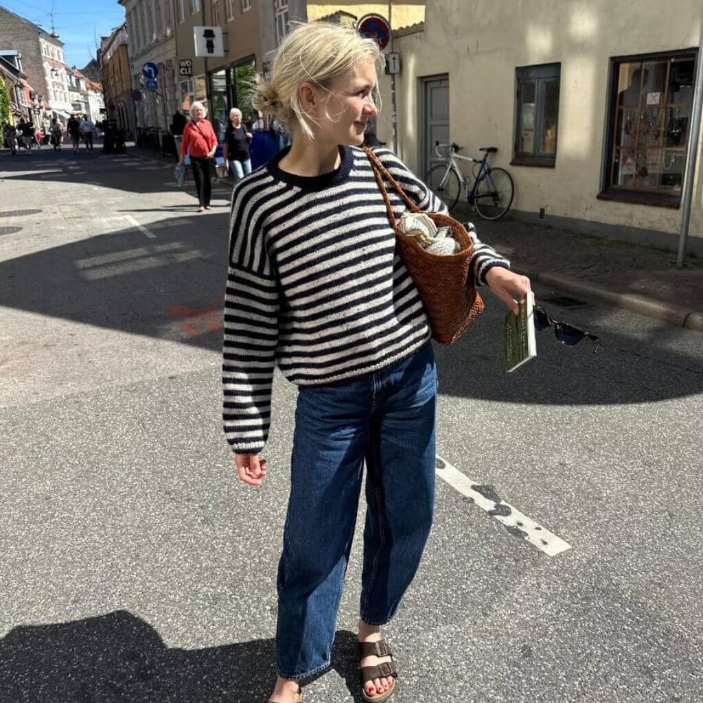 PetiteKnit Olga Sweater Damen Strickanleitung - PetiteKnit (Heft) Lieblingsgarn