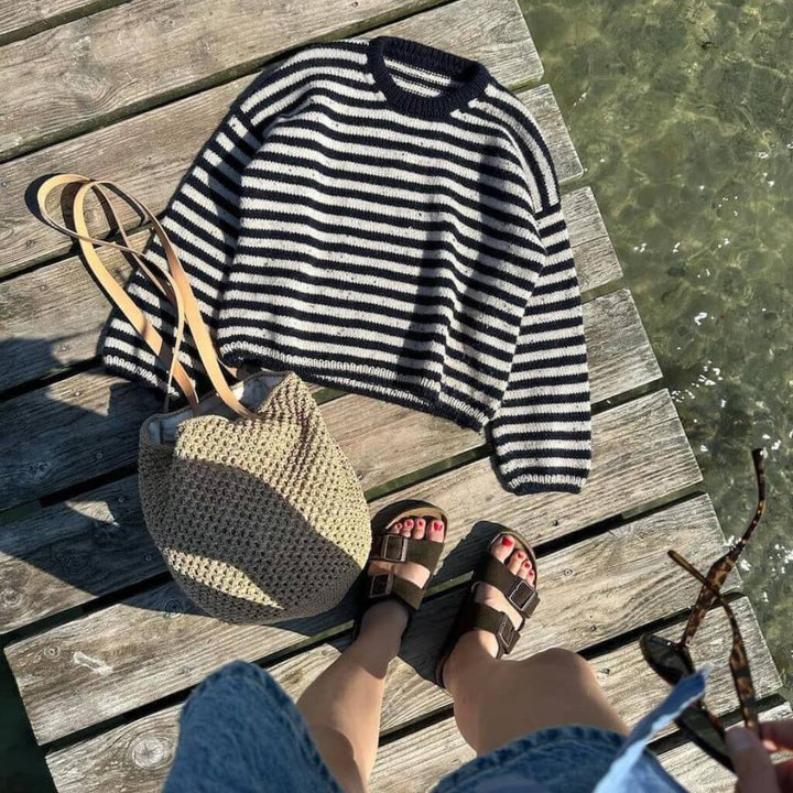 PetiteKnit Olga Sweater Damen Strickanleitung - PetiteKnit (Heft) Lieblingsgarn