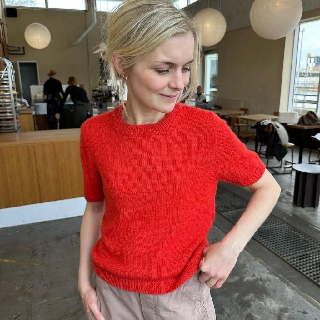 PetiteKnit Shirt Poppy Tee Strickanleitung - PetiteKnit (Heft) Lieblingsgarn