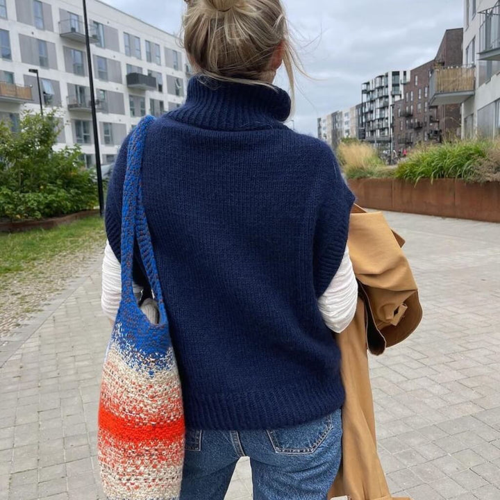 PetiteKnit Zipper Pullunder Damen Lieblingsgarn