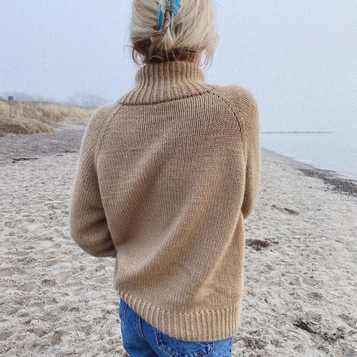PetiteKnit Pattern Rollkragenpullover Zipper Sweater Strickanleitung - PetiteKnit (Heft) Lieblingsgarn