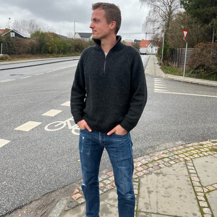 PetiteKnit Zipper Sweater Light Herren Lieblingsgarn