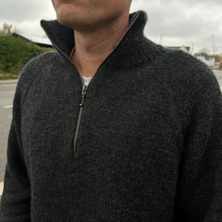 PetiteKnit Zipper Sweater Light Herren Lieblingsgarn
