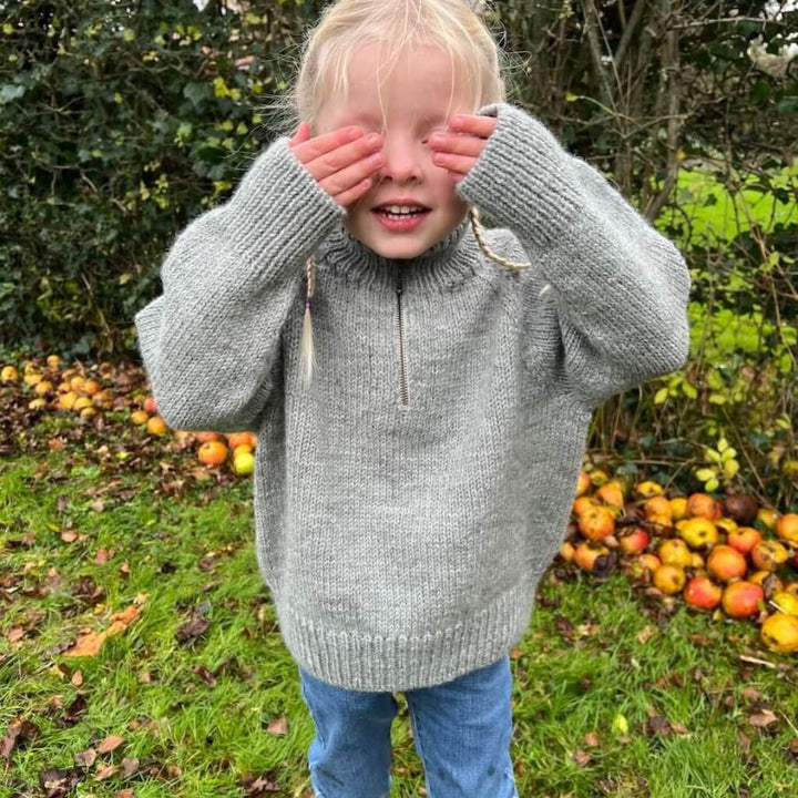 PetiteKnit Zipper Sweater Light Junior Lieblingsgarn