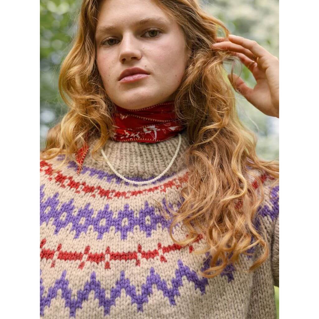 Sandnes Garn Pattern Norwegerpullover Damen Polar-Light Strickanleitung - Sandnes Garn (Heft) Lieblingsgarn