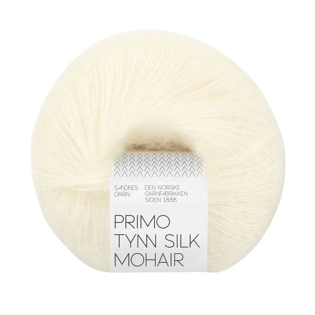 Sandnes Garn 1012 - natural Sandnes Garn Primo Tynn Silk Mohair 25g Lieblingsgarn