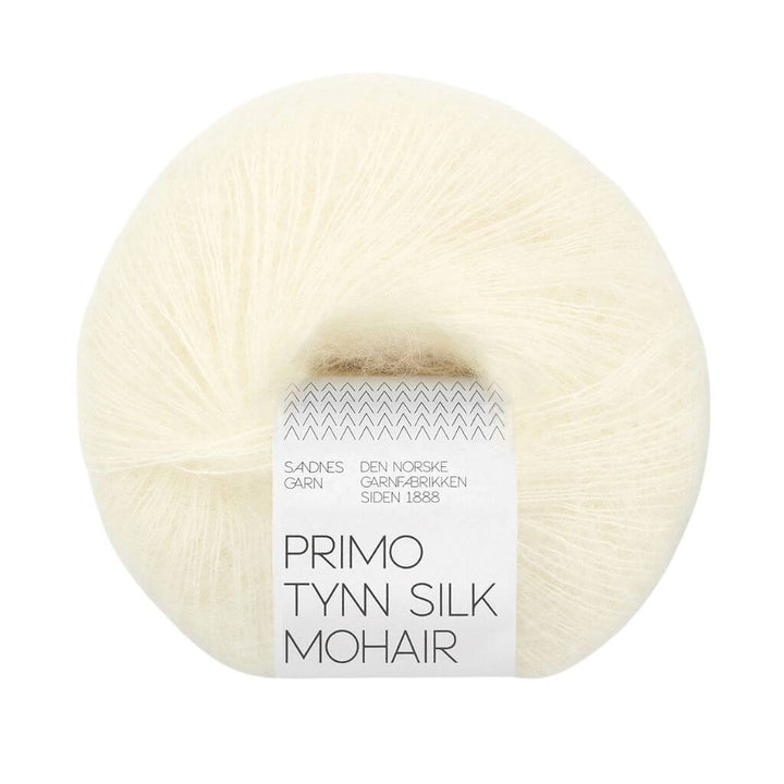 Sandnes Garn 1012 - natural Sandnes Garn Primo Tynn Silk Mohair 25g Lieblingsgarn