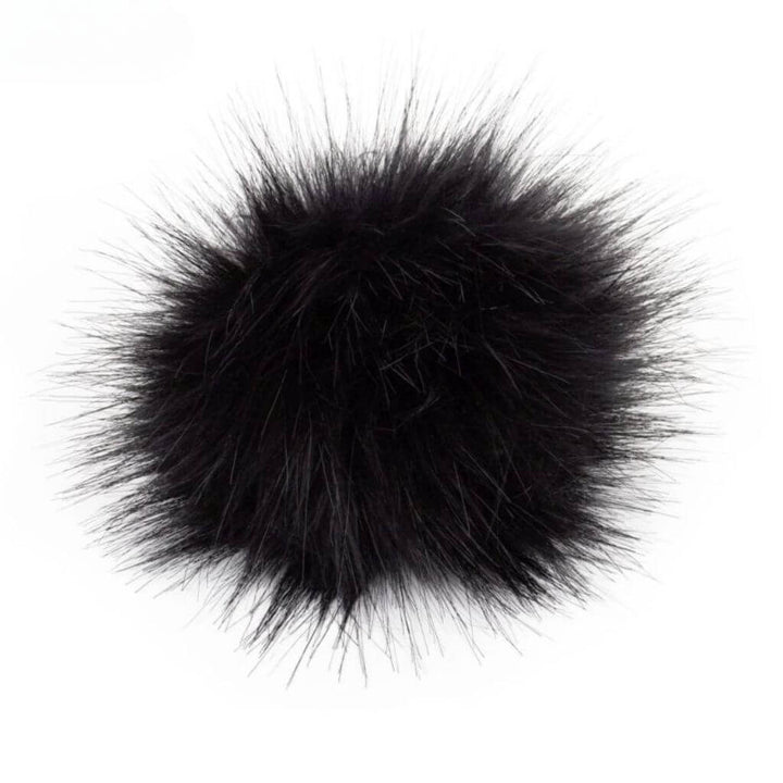 Pro Lana black Pro Lana Fell Pompon einzel Lieblingsgarn