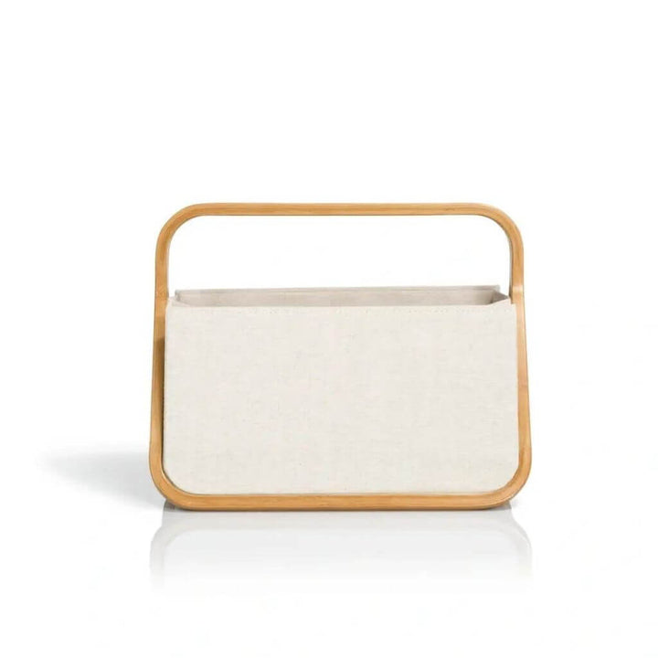 Prym Prym Fold &amp; Store Basket "Canvas &amp; Bamboo" Lieblingsgarn