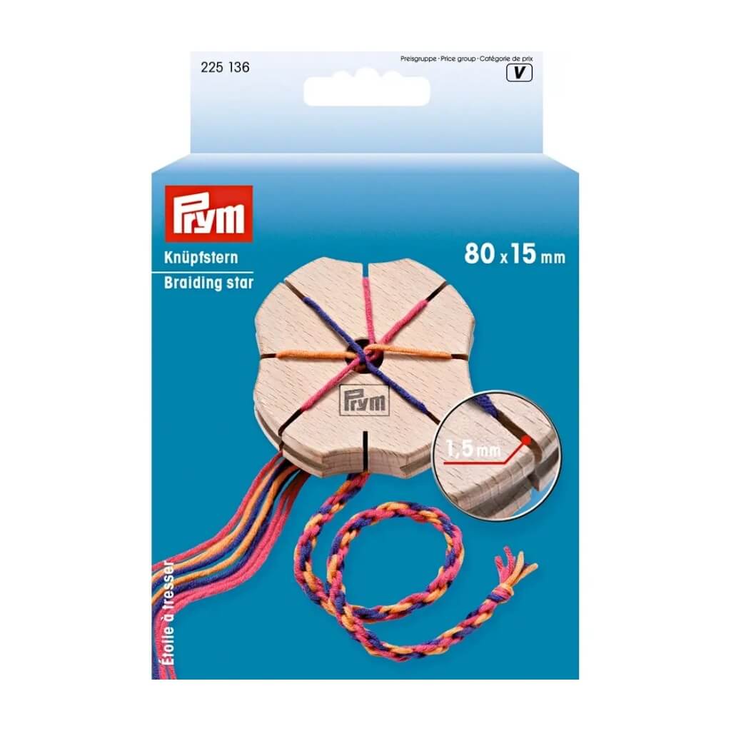 Prym Maxi Prym Knüpfstern Lieblingsgarn