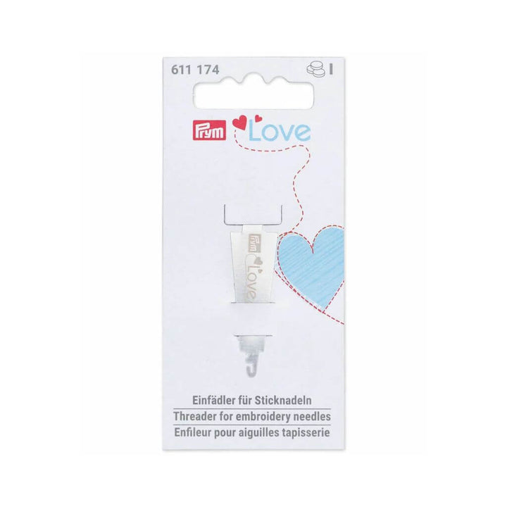 Prym Prym Love Einfädler für Sticknadeln Lieblingsgarn