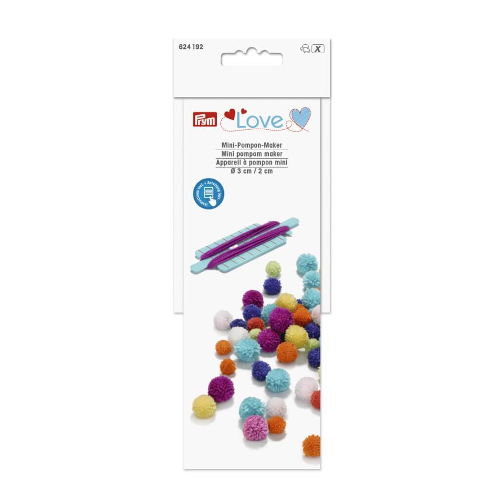 Prym Prym Love Mini Pompon-Maker Lieblingsgarn